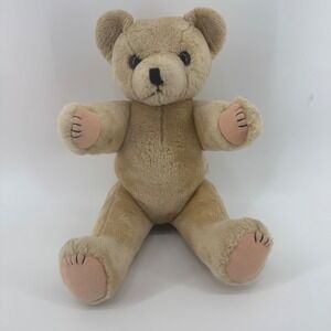 Vintage Creative Marketing Concepts Tan Articulating Teddy Bear Plush 17"